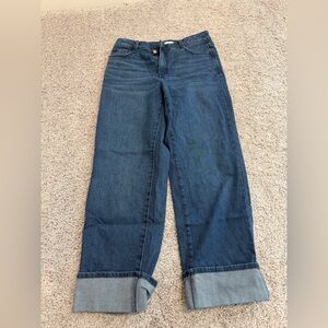 Time and Tru Dark Blue Ankle Jeans